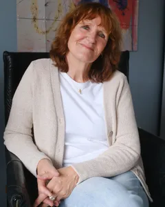 Portret van Margreet, half van opzij